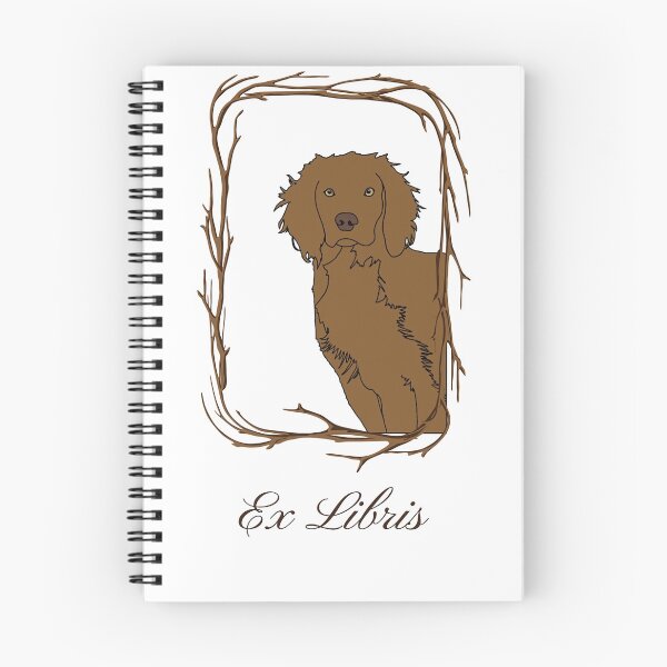 Item preview, English Springer Spaniel Ex Libris designed and sold by Roaming  the Greenwood.