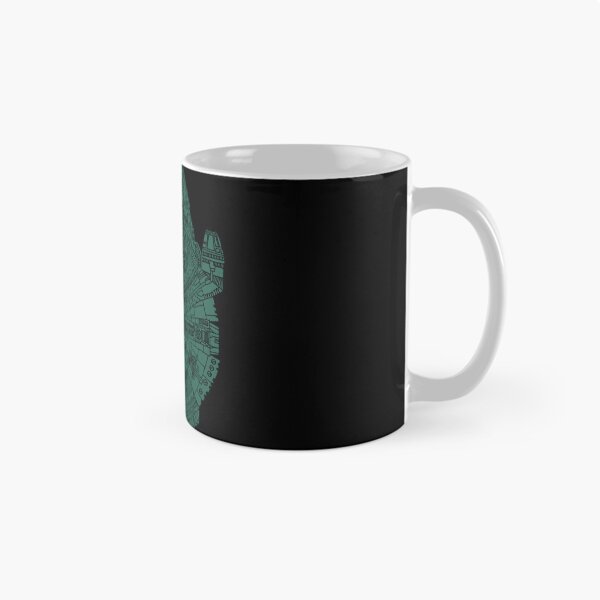 Item preview, star wars art millennium falcon blue green studio grafiikka transparent	 designed and sold by uqchhkevj34.