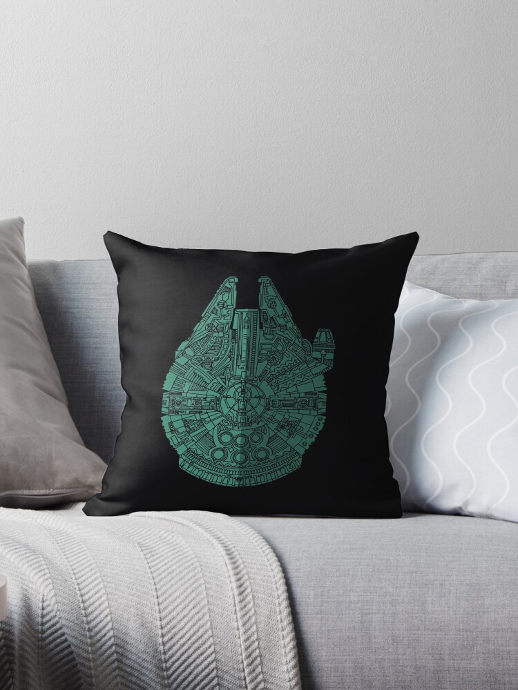 Millennium best sale falcon pillow