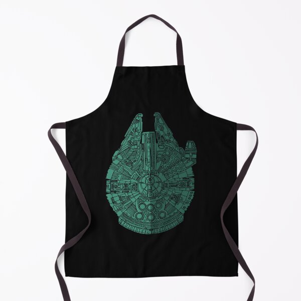 Item preview, star wars art millennium falcon blue green studio grafiikka transparent	 designed and sold by uqchhkevj34.
