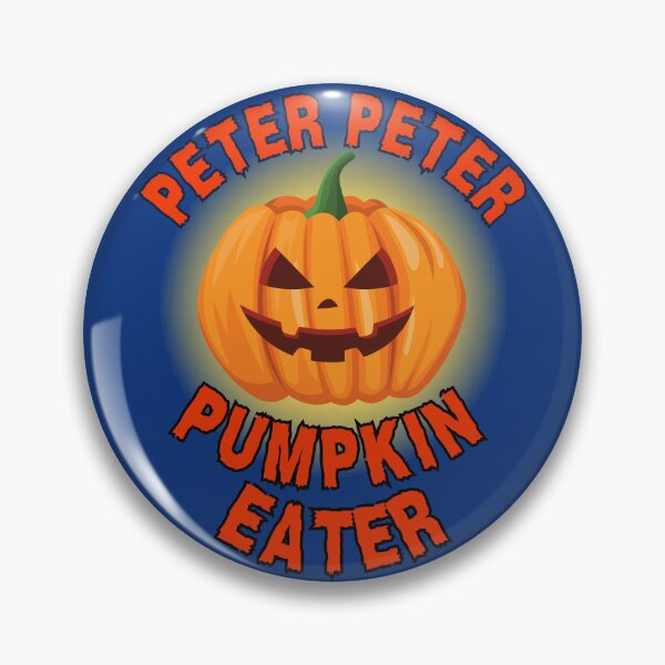 Item preview, Peter Peter Pumpkin Eater Halloween Sticker Shirt 2023 designed and sold by Shean Fritts.