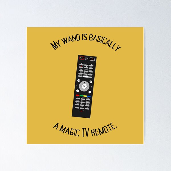 Item preview, My wand is a TV remote designed and sold by NomfundoK.