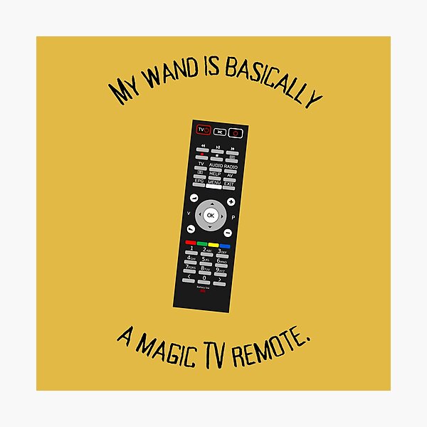 Item preview, Mi varita es un control remoto de TV designed and sold by NomfundoK.