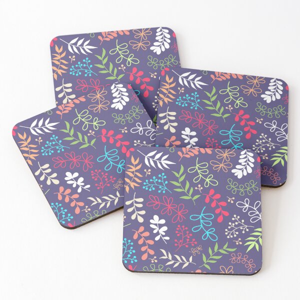 Item preview, Bright Botanical Leaf Pattern designed and sold by Nicola-Rowe.