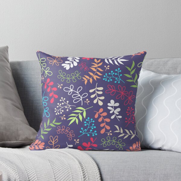 Item preview, Bright Botanical Leaf Pattern designed and sold by Nicola-Rowe.