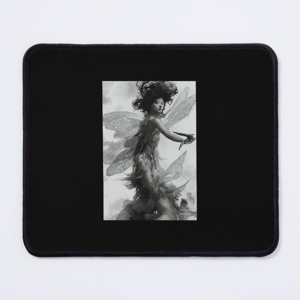 Item preview, Fairy with Wings in Torn Up Dress (ink) designed and sold by ywepjxqcp6.