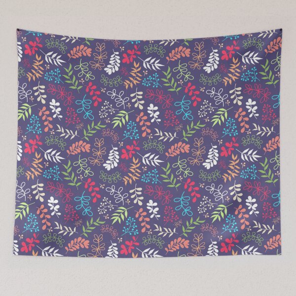 Item preview, Bright Botanical Leaf Pattern designed and sold by Nicola-Rowe.