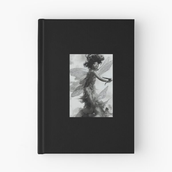 Item preview, Fairy with Wings in Torn Up Dress (ink) 	 designed and sold by ywepjxqcp6.