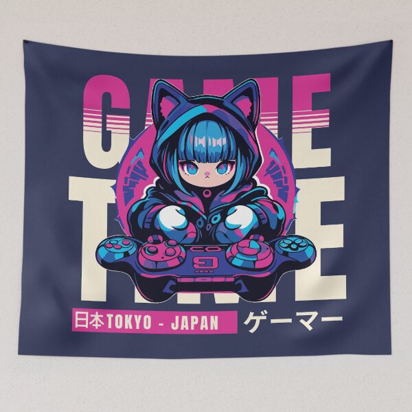 Item preview, Game Time 3 designed and sold by Chibi Cat Art Corner.