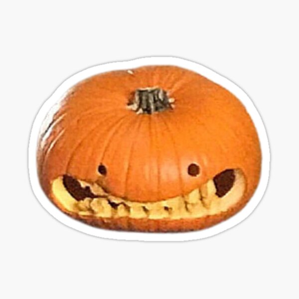 Item preview, anxious pumpkin designed and sold by ofbadfaith.