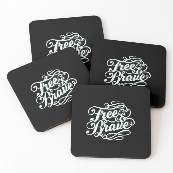 Item preview, Free And Brave designed and sold by OrbiTelArt.