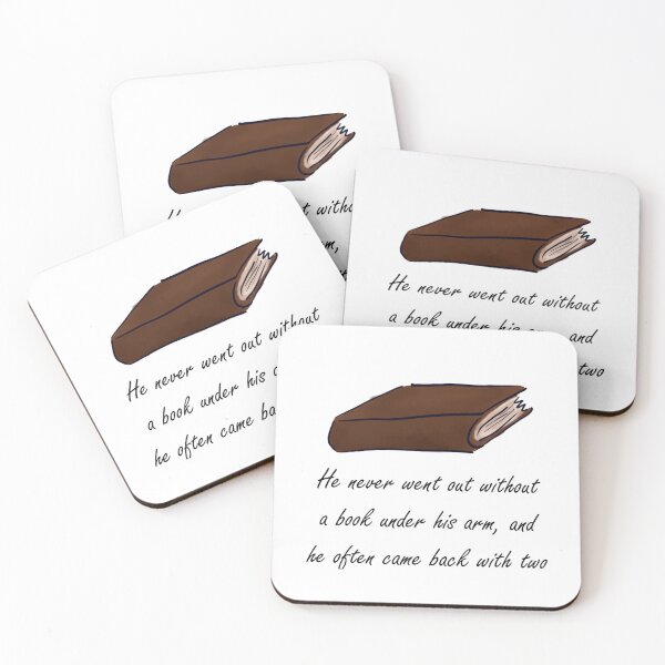 Item preview, he never went out without a book under his arm designed and sold by alxandromeda.