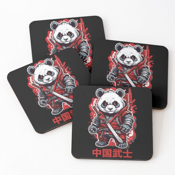 Item preview, Panda Warrior Samurai designed and sold by The Merch Experiment .