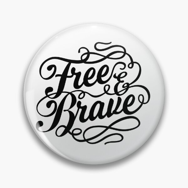 Item preview, Free And Brave designed and sold by OrbiTelArt.