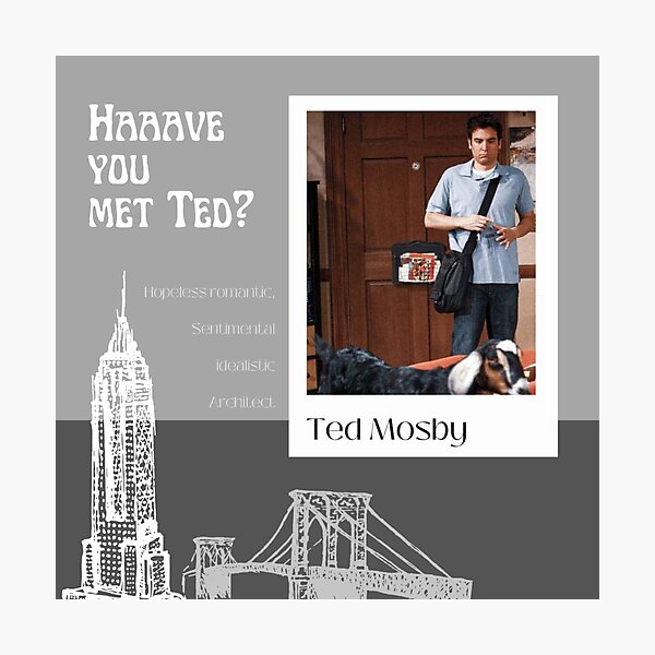 Artikelvorschau, Who is Ted Mosby entworfen und verkauft von Isxbxllx.
