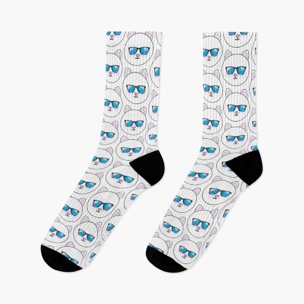 Item preview, Cool Cat Emoji designed and sold by m2inspiration.