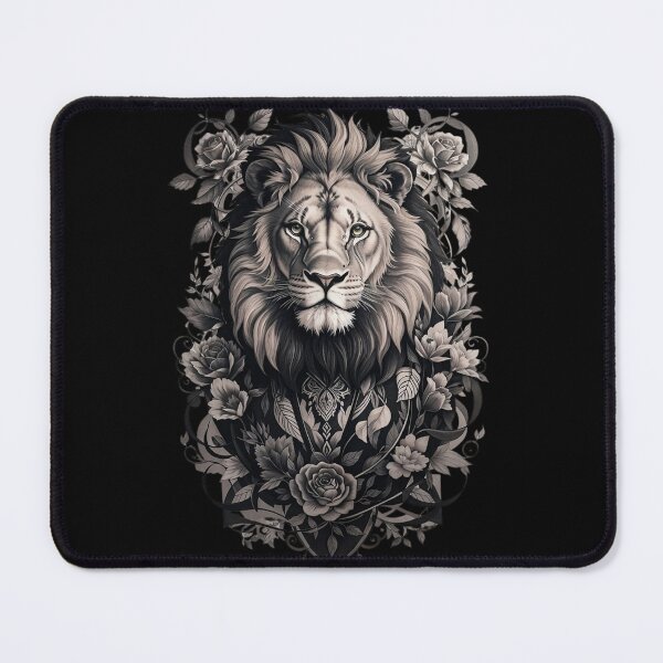 Item preview, Lion and Roses designed and sold by The Merch Experiment .
