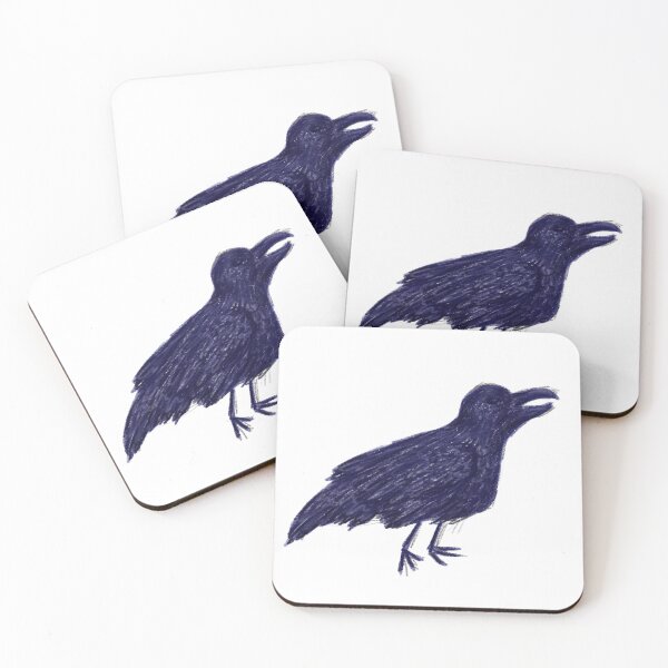 Item preview, another messy little crow designed and sold by alxandromeda.