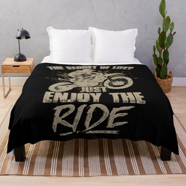 Item preview, Biker Motorcycling Lover Cyclist Rider Motorbike Fan The Secret Of Life Just Enjoy The Ride designed and sold by UniQueensShop.
