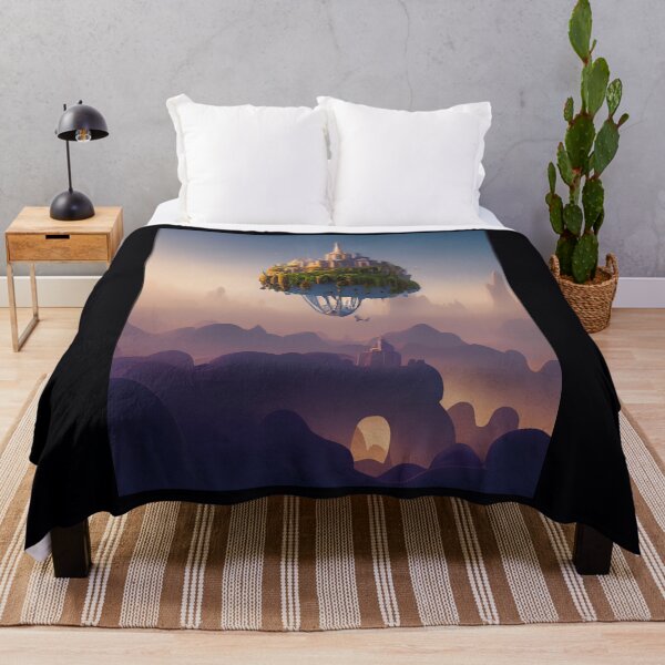 Item preview, Surreal Landscape - Living on a floating Island 	 designed and sold by cxltufaoot70.