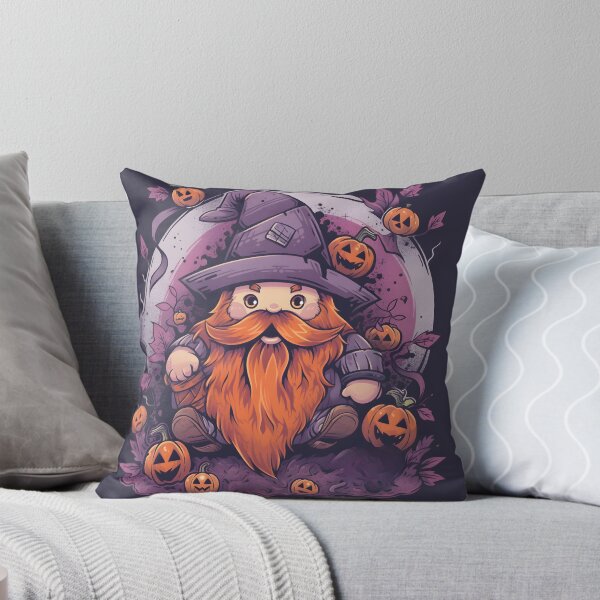 Item preview, Cute Halloween Gnome with Pumpkins designed and sold by InkedBeasts.