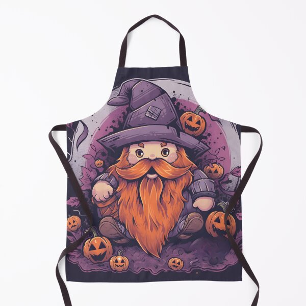 Item preview, Cute Halloween Gnome with Pumpkins designed and sold by InkedBeasts.