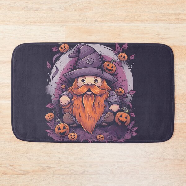 Item preview, Cute Halloween Gnome with Pumpkins designed and sold by InkedBeasts.