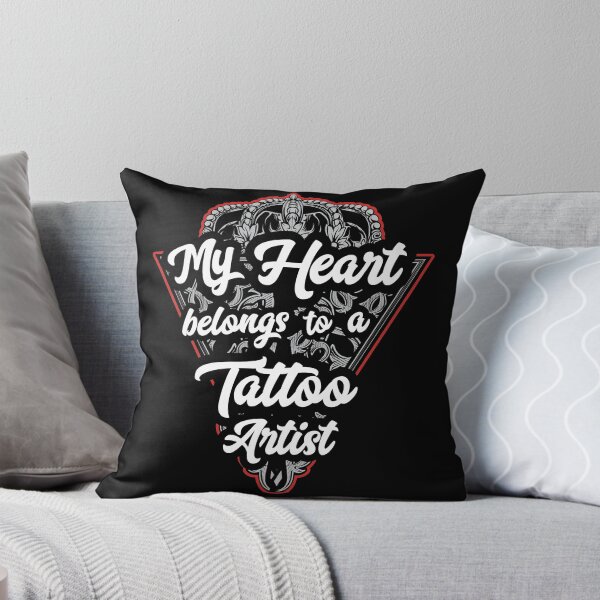 Item preview, My Heart Belongs To A Tattoo Artist designed and sold by zanytee.