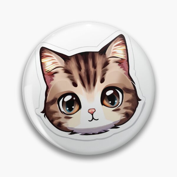 Item preview, Anime Cat Head designed and sold by HcnDesigner.