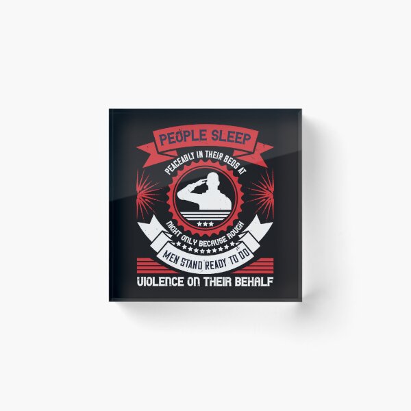 Item preview, people sleep peaceably in their beds at night only because rough 	 stand ready to do violence on their behalf jacob zelazny transparent	 designed and sold by evtnzzkrpz50.