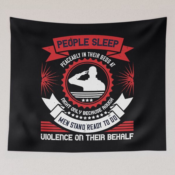 Item preview, people sleep peaceably in their beds at night only because rough 	 stand ready to do violence on their behalf jacob zelazny transparent	 designed and sold by evtnzzkrpz50.