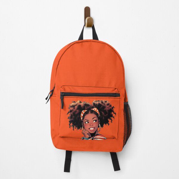 Item preview, pop art african girl with red polka-dot hairband designed and sold by Rebelka.