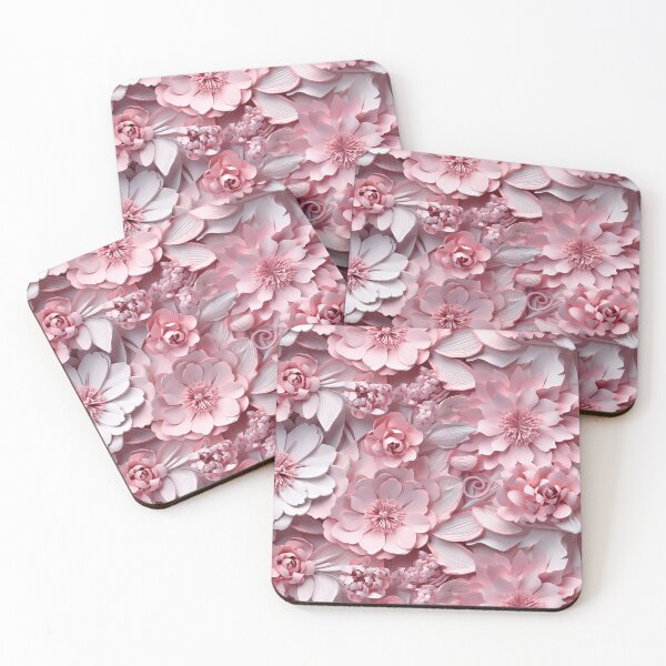 Item preview, Pink Flower Pattern designed and sold by Yannick Steyaert.