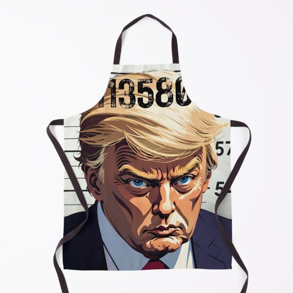 Item preview, 1135809 Cartoon Inspired Trump Mugshot designed and sold by ElLocoMus.