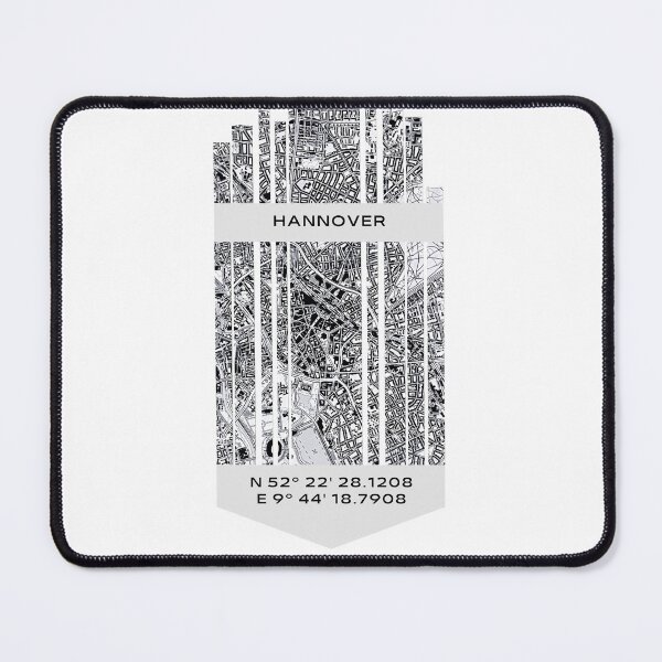 Item preview, GERMANY Hanover - Latitude/Longitude designed and sold by ALLesROUNDER.