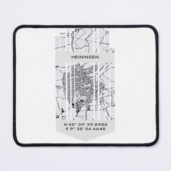 Item preview, GERMANY Heiningen - Latitude/Longitude designed and sold by ALLesROUNDER.