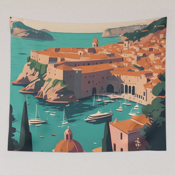 Item preview, Dubrovnik Croatia Art  designed and sold by Studio-Pixel.