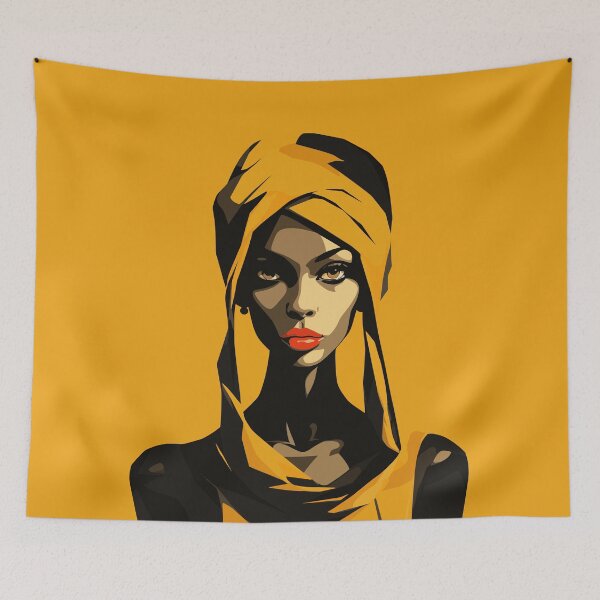 Item preview, Woman Face close-up artwork Nº8H designed and sold by Bauani.