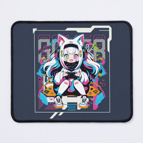 Item preview, Gamer Cat designed and sold by Chibi Cat Art Corner.