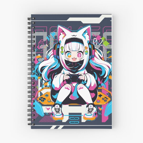 Item preview, Gamer Cat designed and sold by Chibi Cat Art Corner.
