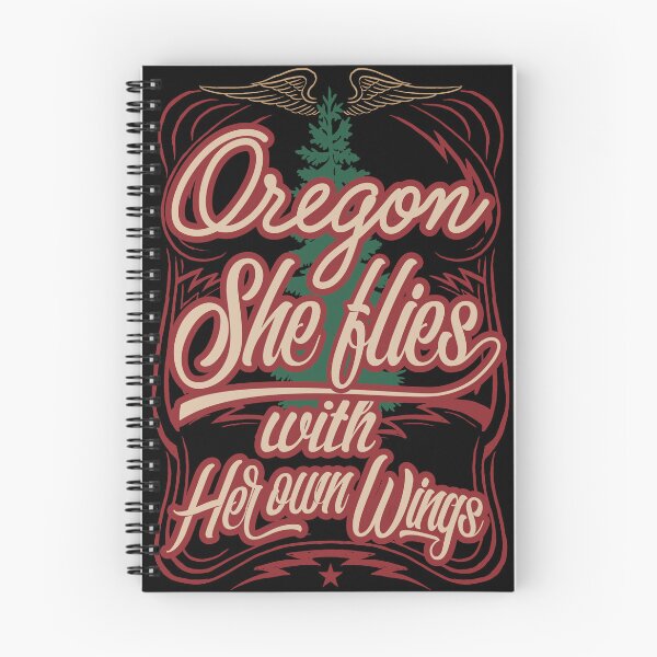 Item preview, Oregon-She flies on her own wings designed and sold by stranger636.