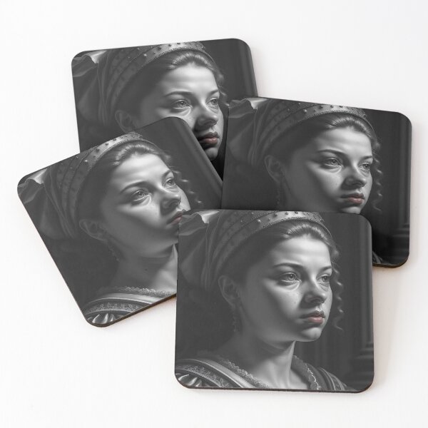 Item preview, Renaissance girl portrait designed and sold by NoRandom.