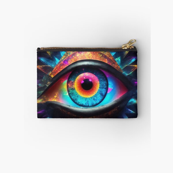 Item preview, Bright Insights: All-Seeing Eye in Neon Brilliance and Rich Colors designed and sold by RedArtG09.