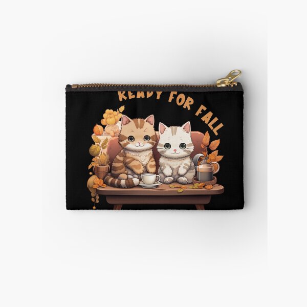 Item preview, Two Kitties Ready For Fall designed and sold by PiggyBoxer.