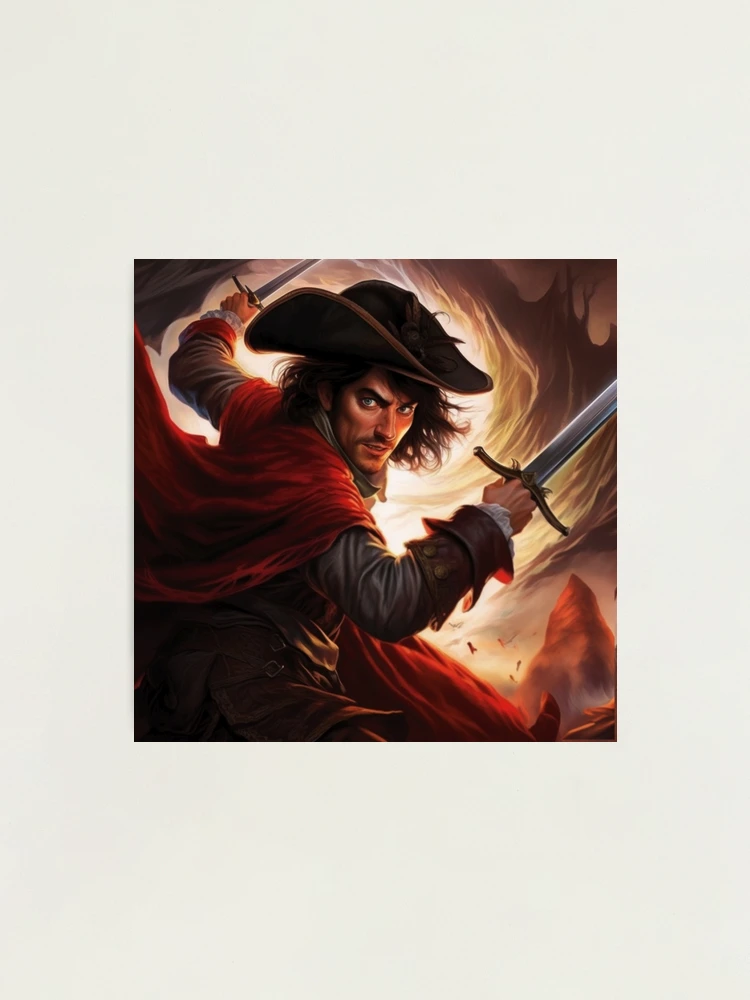 Young Captain Hook Peter Pan Inspired Art | Photographic Print