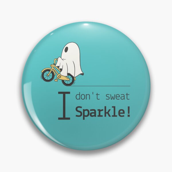 Item preview, Biking - I Don't Sweat I Sparkle  designed and sold by Meg Mango.