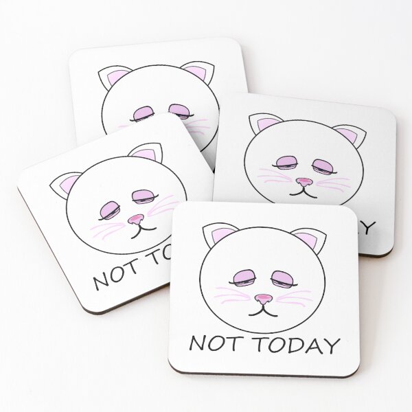 Item preview, Not Today Cat designed and sold by m2inspiration.