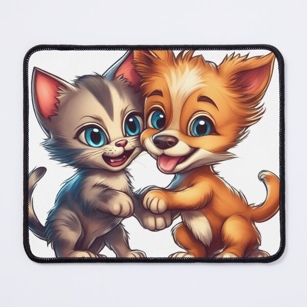 Item preview, Cute dog and cat designed and sold by Majkel & Majkel.