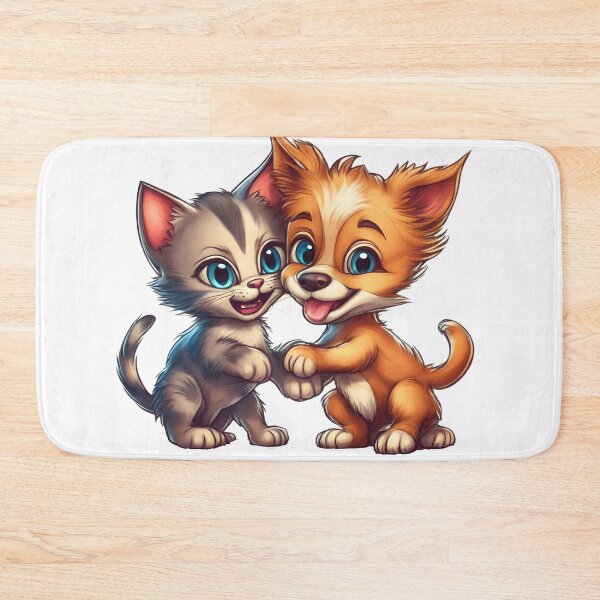 Item preview, Cute dog and cat designed and sold by Majkel & Majkel.