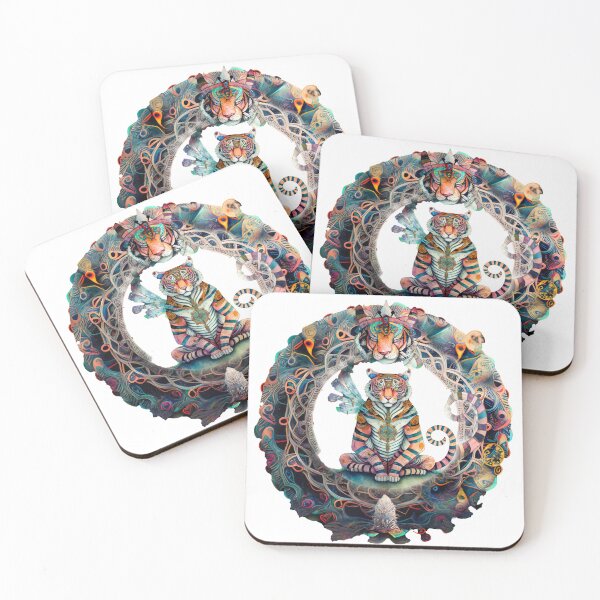 Item preview, Meditation Tiger designed and sold by littlesurreal.